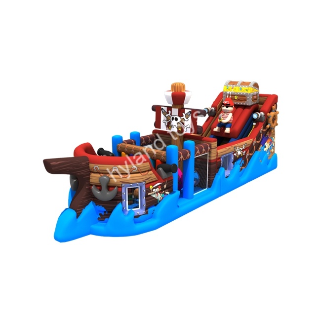 inflatable titanic slide