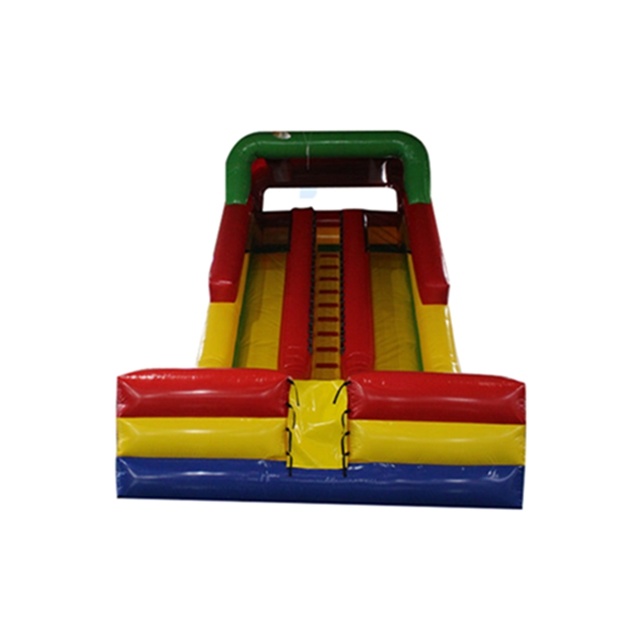 Double Lanes Inflatable Water Slide For Summer