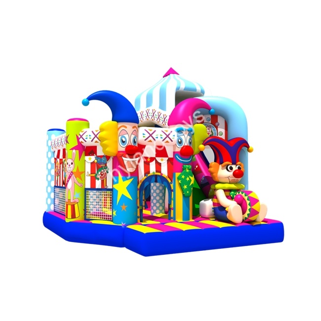 New Design Castle Jumping Inflatable Clown Bouncy Bouncer For Sale