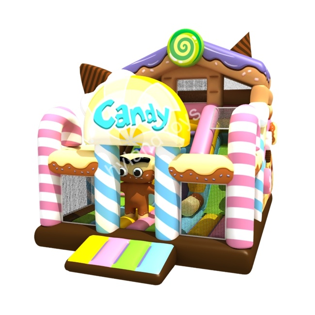 New Design Inflatable Candy Bouncy Castle For Sale