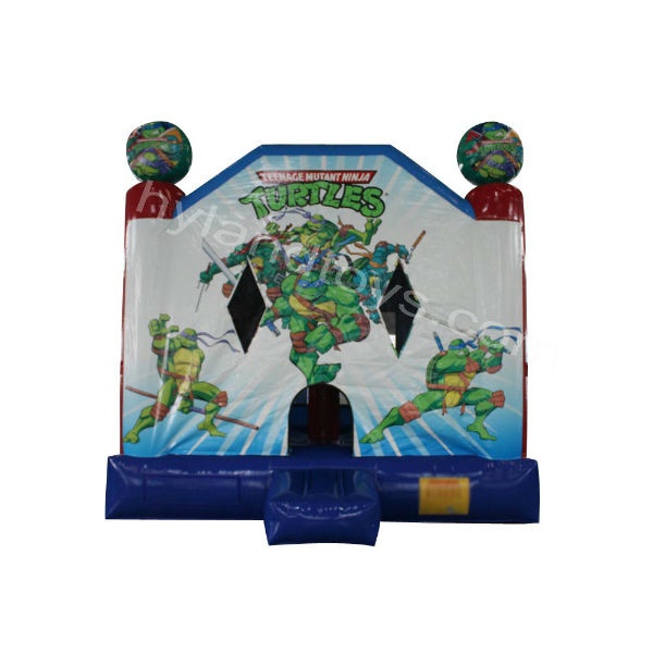 PVC Ninja Turtles Inflatable Bouncer with Customized Size