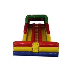 Double Lanes Inflatable Water Slide For Summer