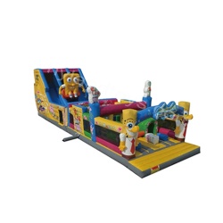 Hot Sale Outdoor Inflatable Obstacle Course For Parrtty