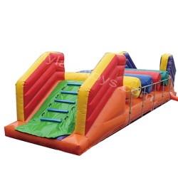 Best Price Amusement Park Inflatable Obstacle Course For Parrtty