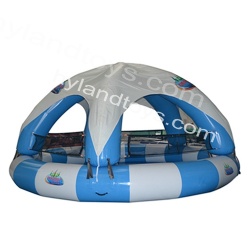 Factory Price Inflatable Pool with Cover For Commercial use