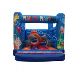 PVC Inflatable Bouncer with Ocean World