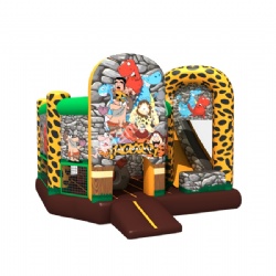 New Design Inflatable Giraffe Bouncy Castle For Sale