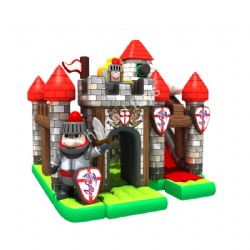 New Design Haunted House Inflatable Jumping Castle Slide For Sale