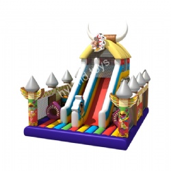 New Design Princess Inflatable Castle Slide For Kids