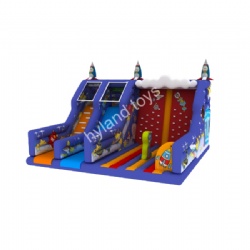 New Design Inflatable Double Slide For Kids