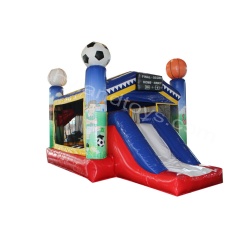 Balls Combo Inflatable Bouncer with Slide