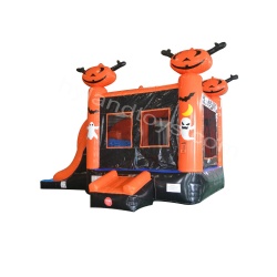 Halloween Combo Inflatable Bouncer with Slide