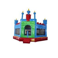 Blue Combo Inflatable Castle