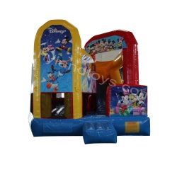 Mickey Mouse Combo Inflatable Castle with Slide