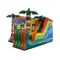 Forest Combo Inflatable Castle with Slide