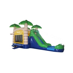 Forest Zoo Combo Inflatable Castle with Slide